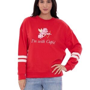 Carebear medium new Red Cupid Sweatshirt heart